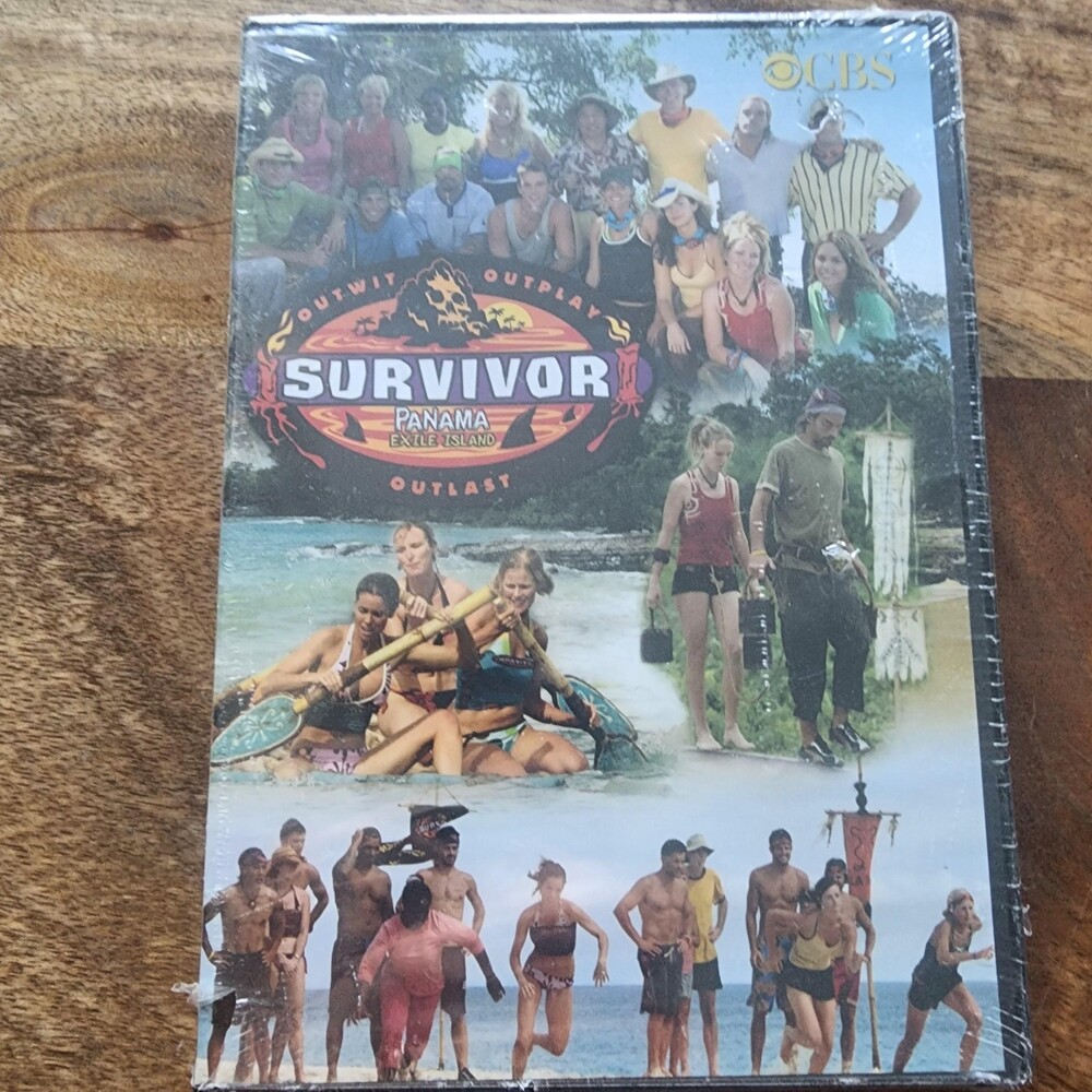 Survivor Guatemala Panama Exile Island DVD Promo Jeff Probst Series New Sealed